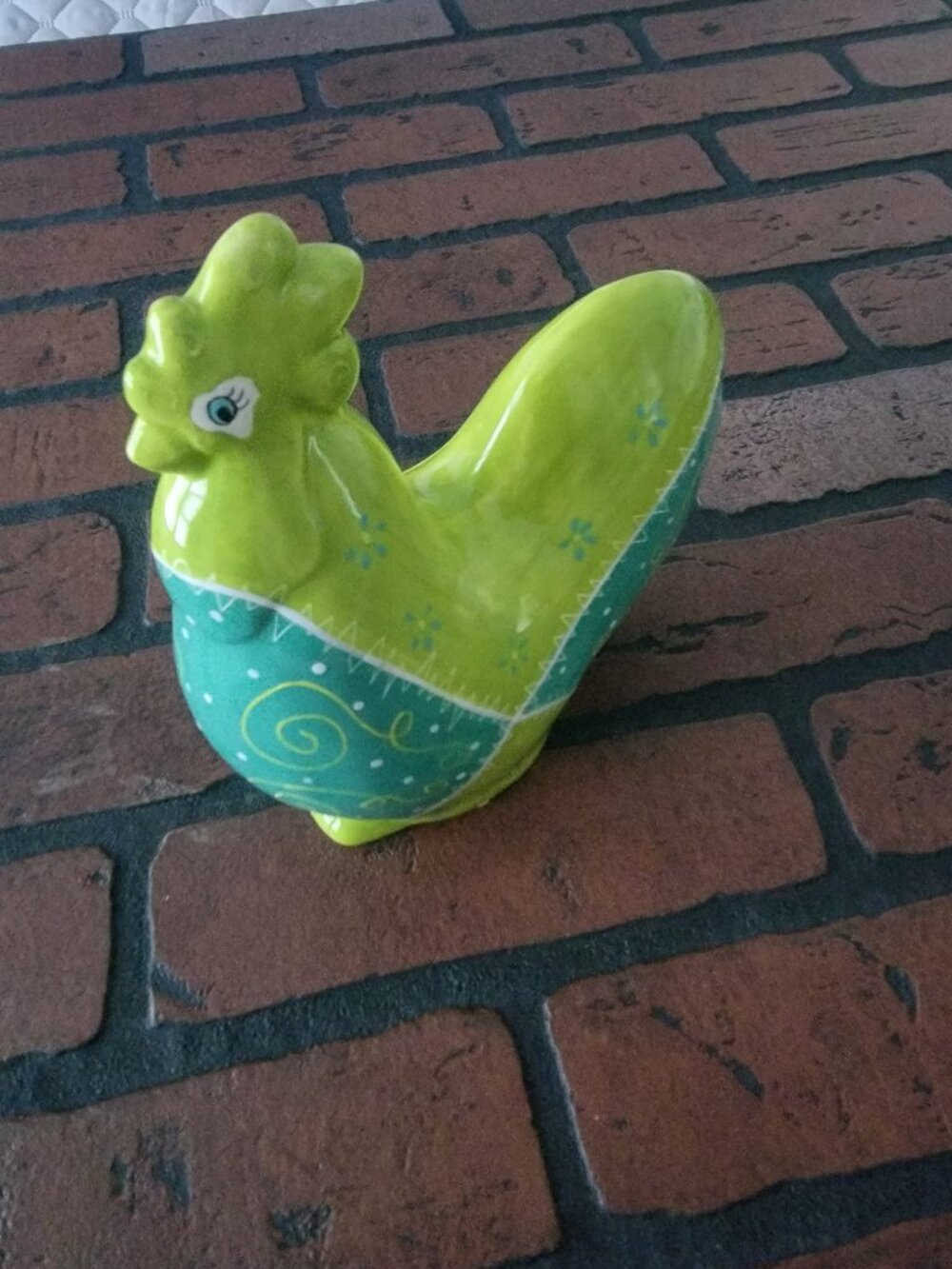 Ganz Ceramic Chicken Hen Bank Cute! 7” Tall! Farmhouse Decor Country Cottage